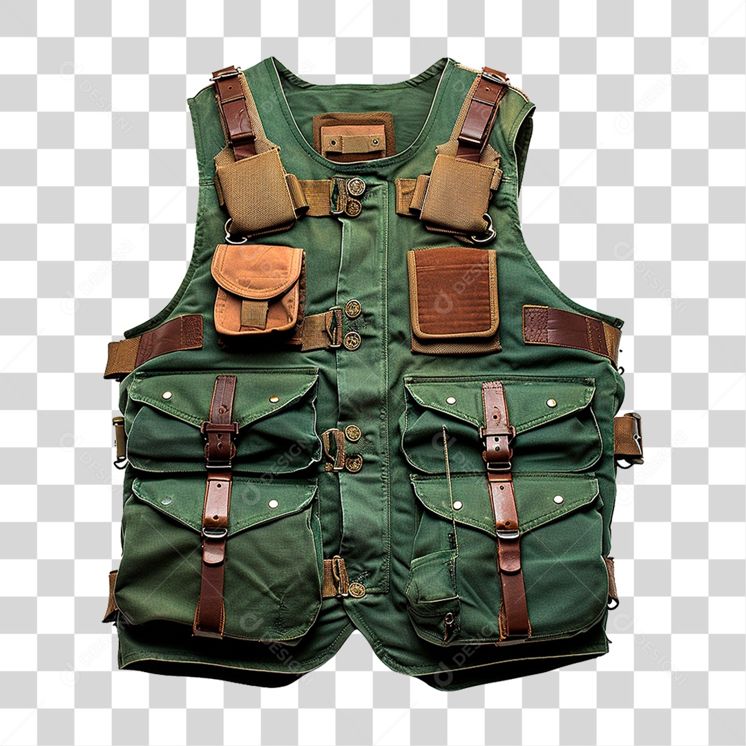 Colete Militar PNG Transparente