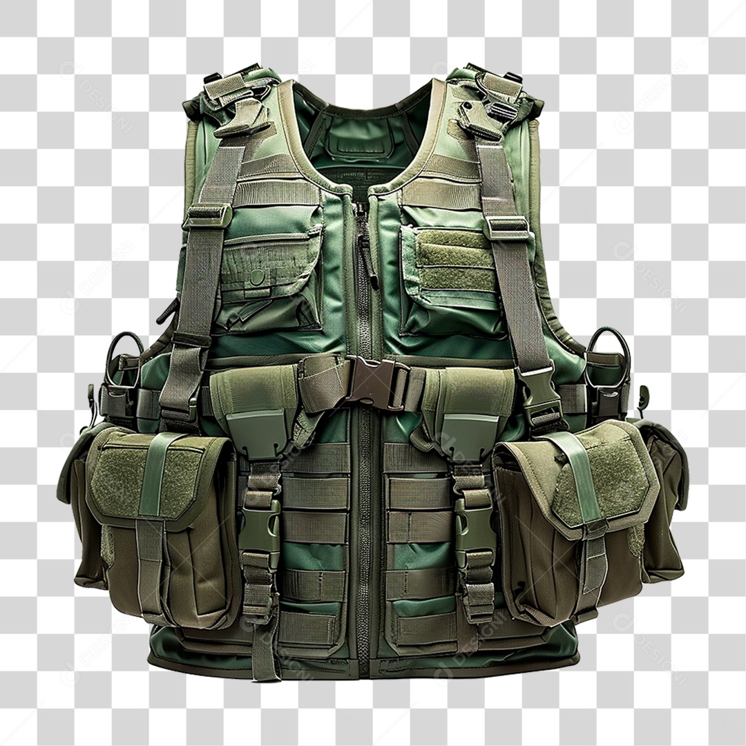 Colete Militar PNG Transparente
