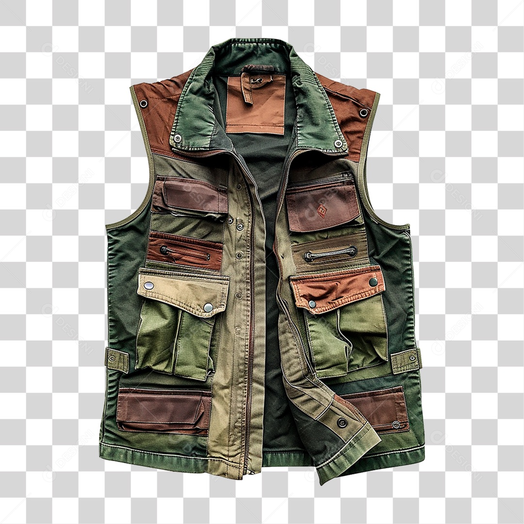 Colete Militar PNG Transparente