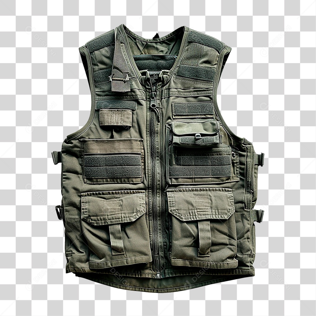Colete Militar PNG Transparente