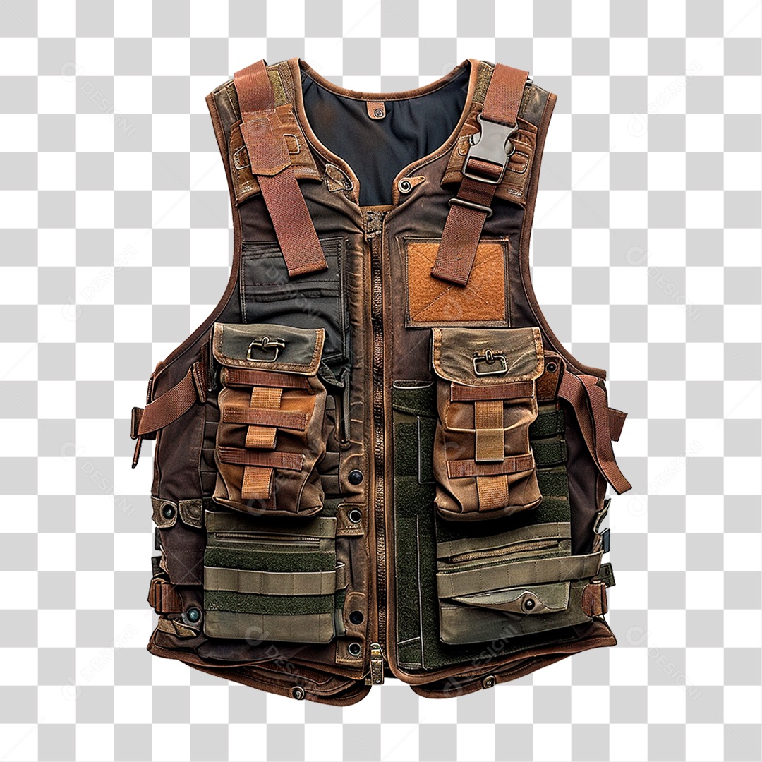 Colete Militar PNG Transparente