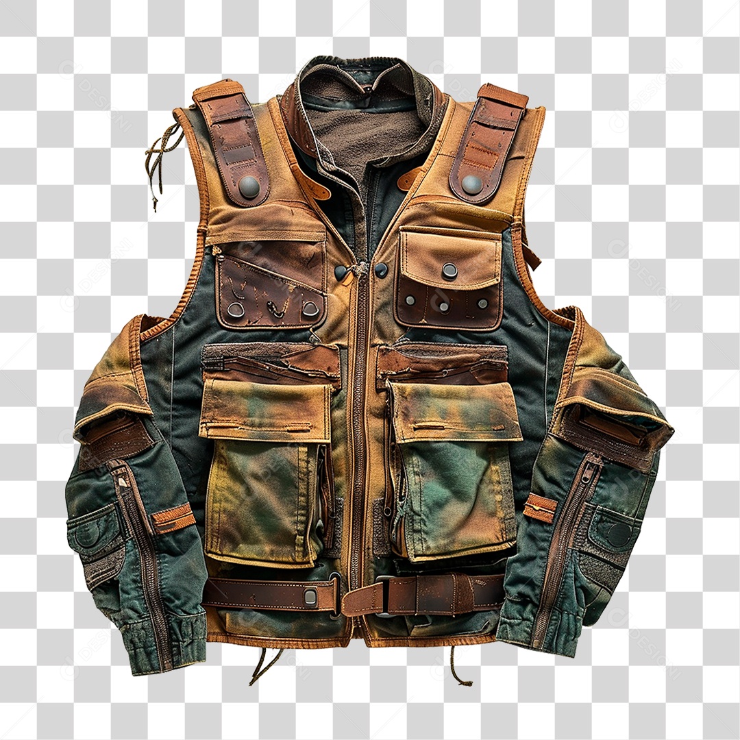 Colete Militar PNG Transparente