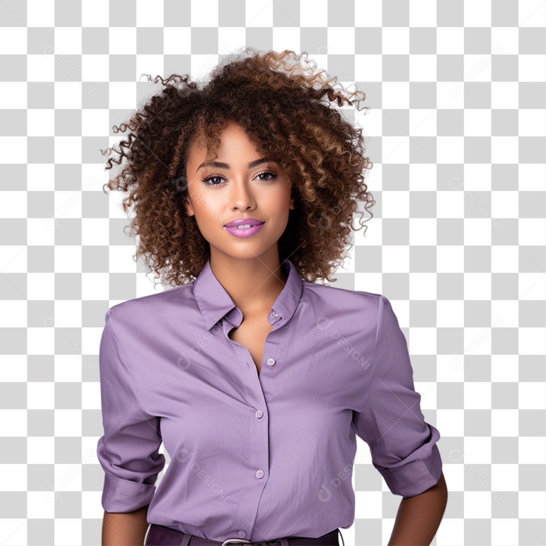 Mulher Secretaria Modelo PNG Transparente