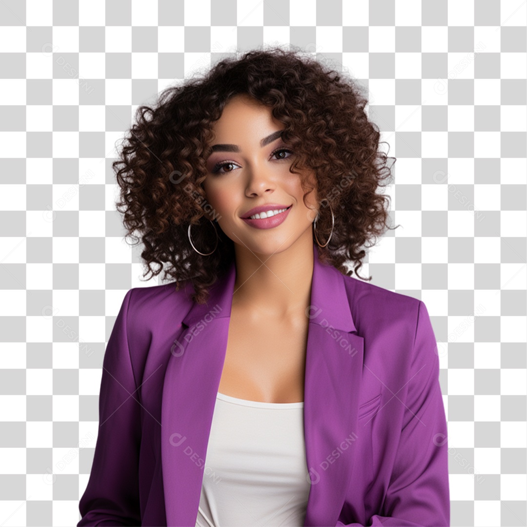 Mulher Secretaria Modelo PNG Transparente