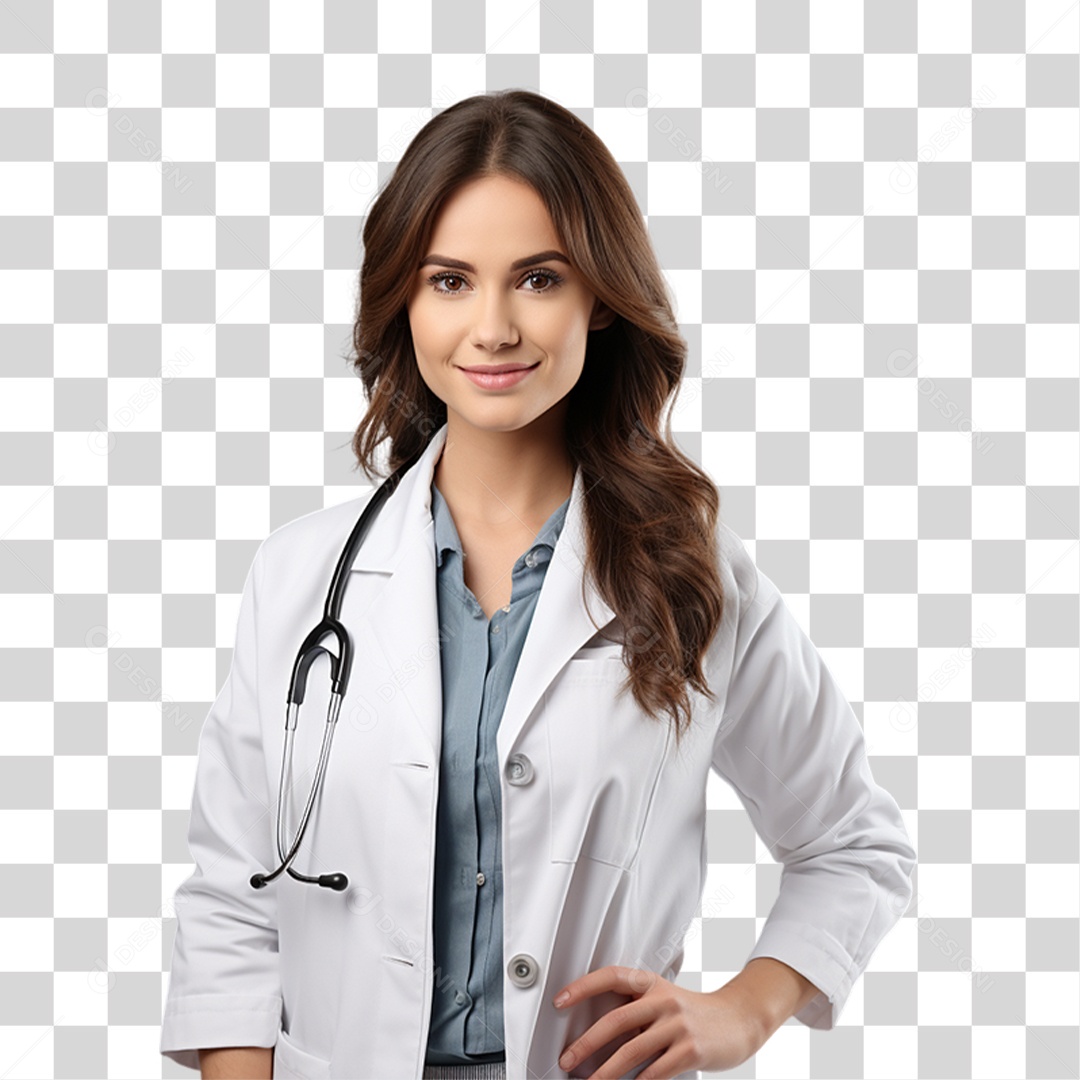 Mulher Enfermeira Médica PNG Transparente
