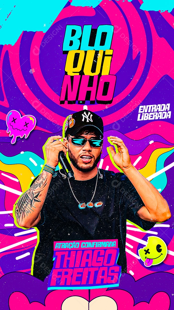 Bloquinho Thiago Freitas Social Media PSD Editável