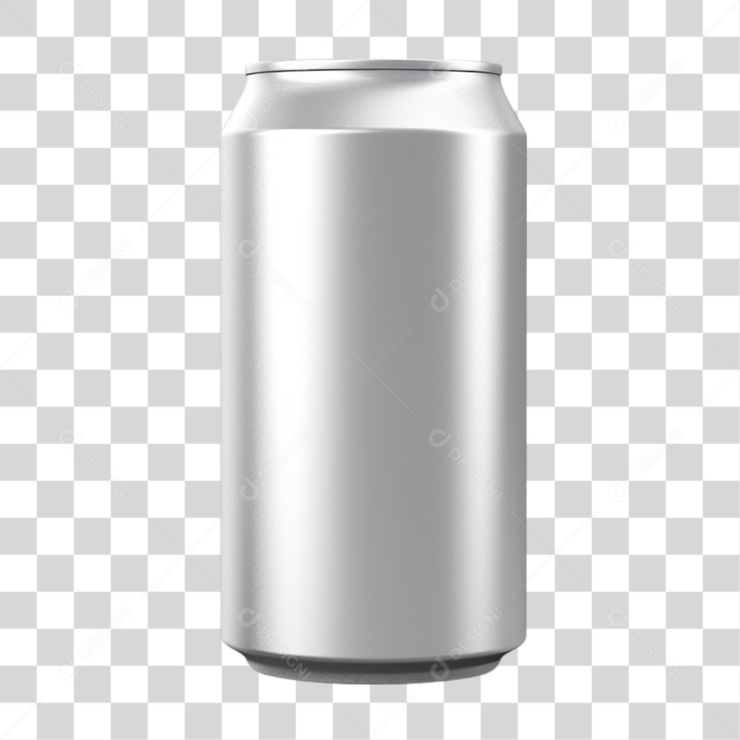Lata de Alumínio PNG Transparente