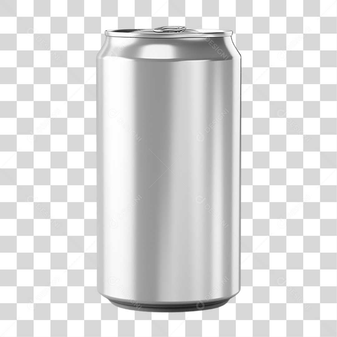 Lata de Alumínio PNG Transparente