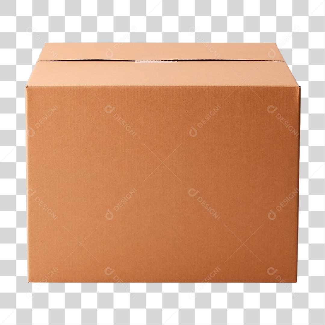 Caixa de Papelão PNG Transparente