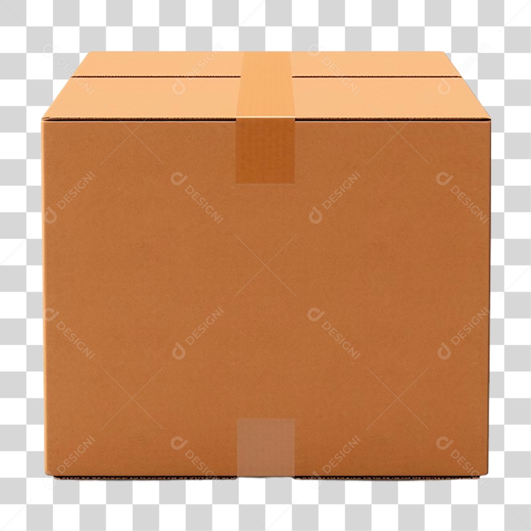 Caixa de Papelão PNG Transparente