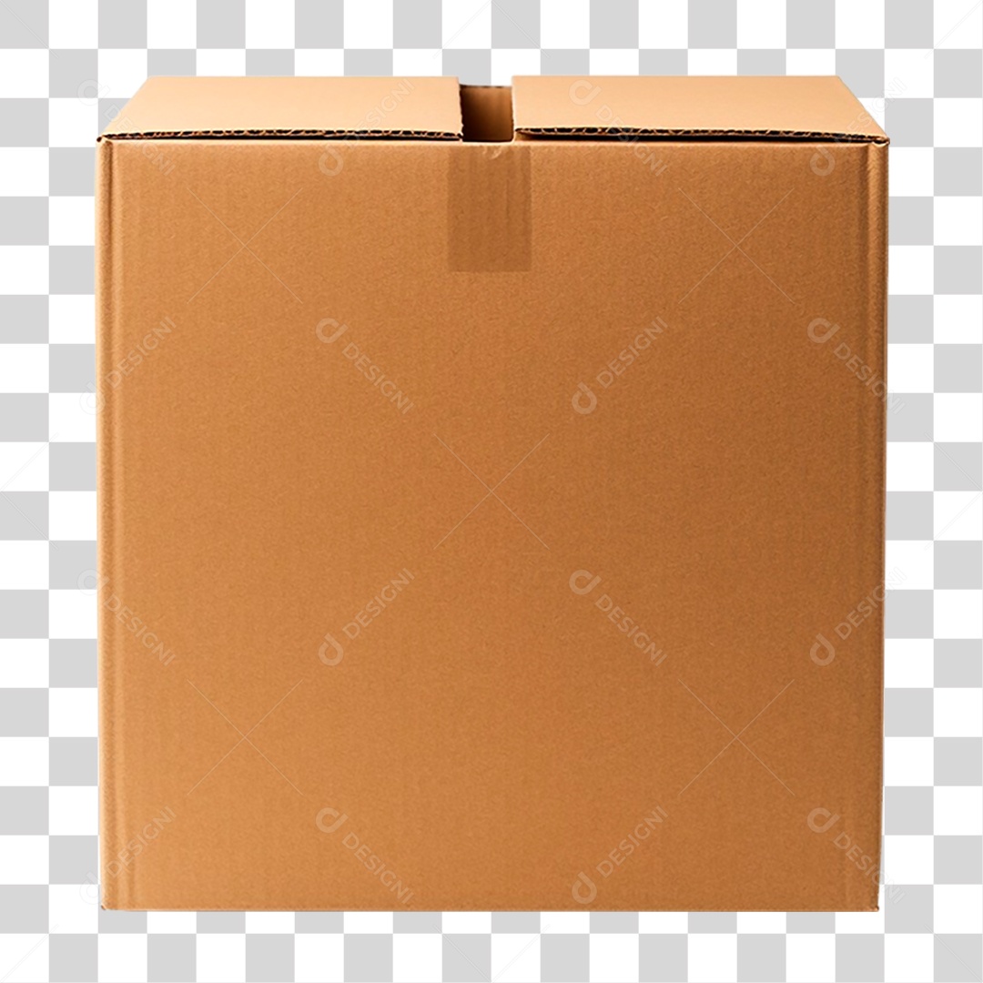 Caixa de Papelão PNG Transparente