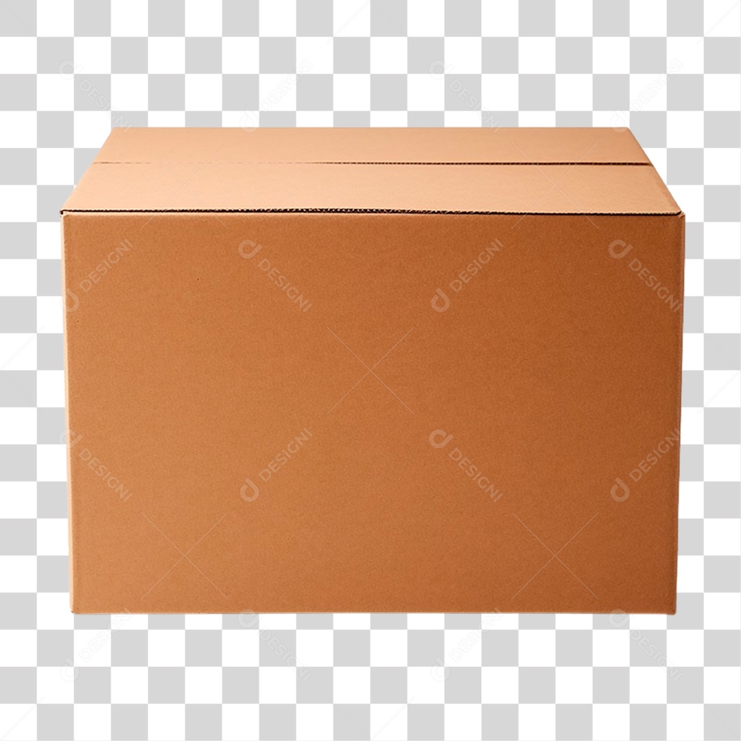 Caixa de Papelão PNG Transparente