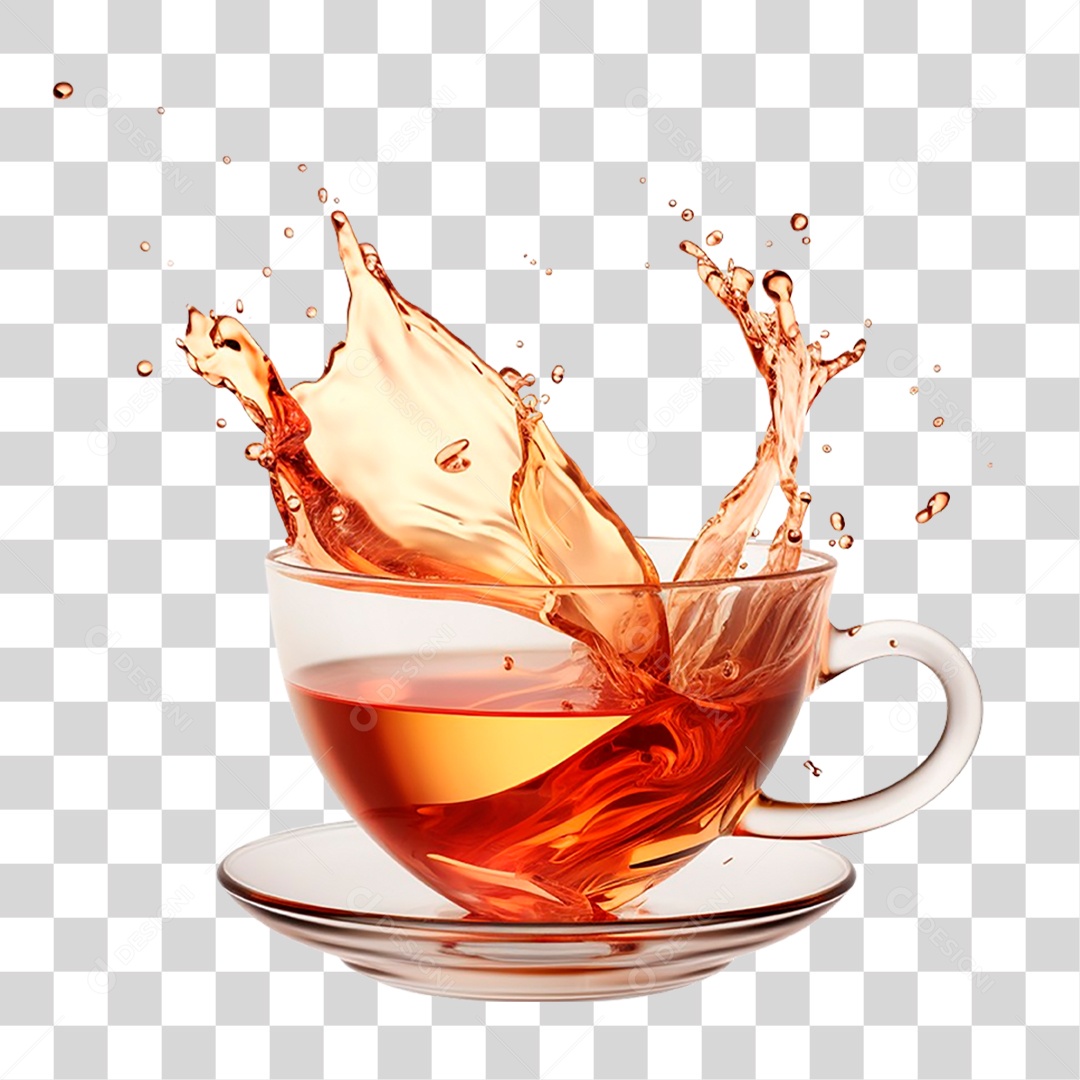 Xícara de Chá PNG Transparente