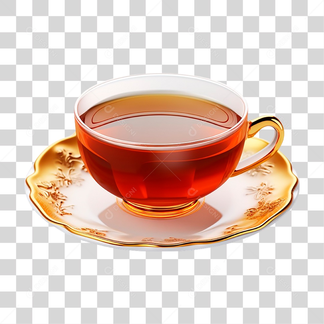 Xícara de Chá PNG Transparente