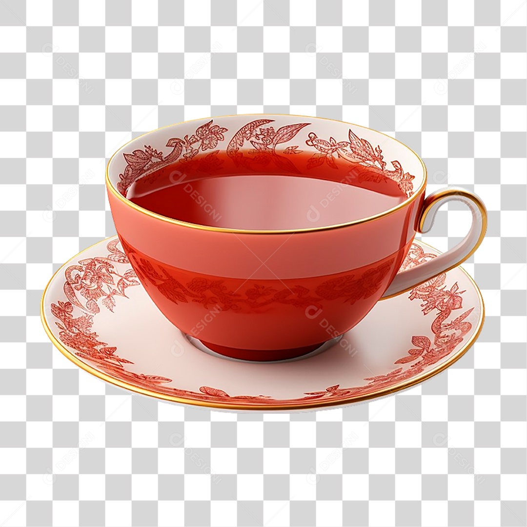 Xícara de Chá PNG Transparente