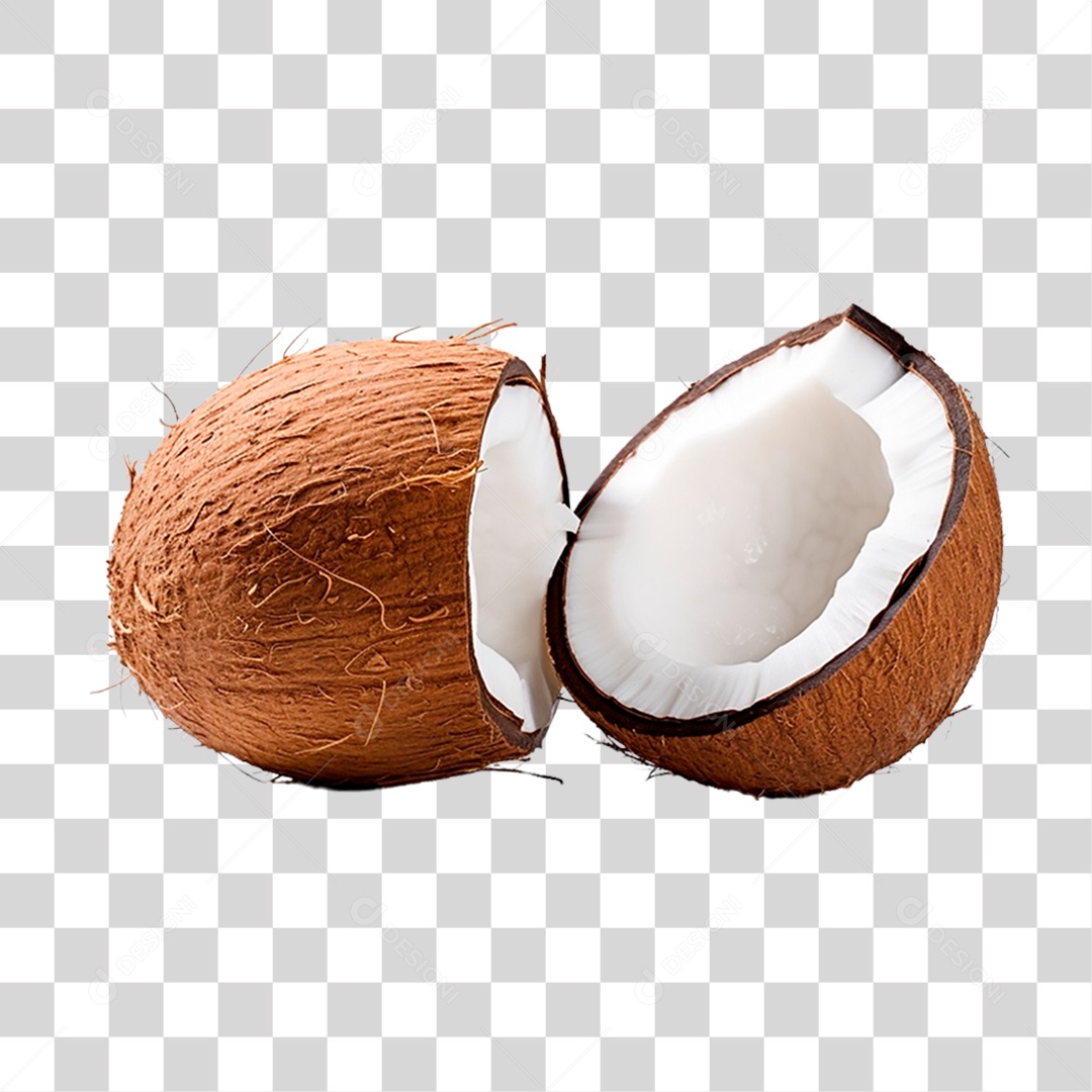 Coco Seco PNG Transparente