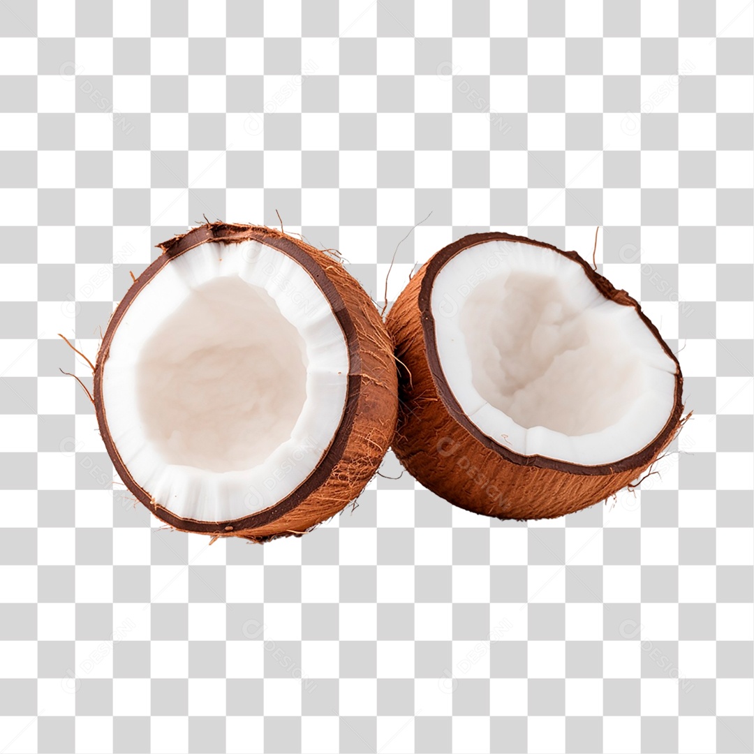 Coco Seco PNG Transparente