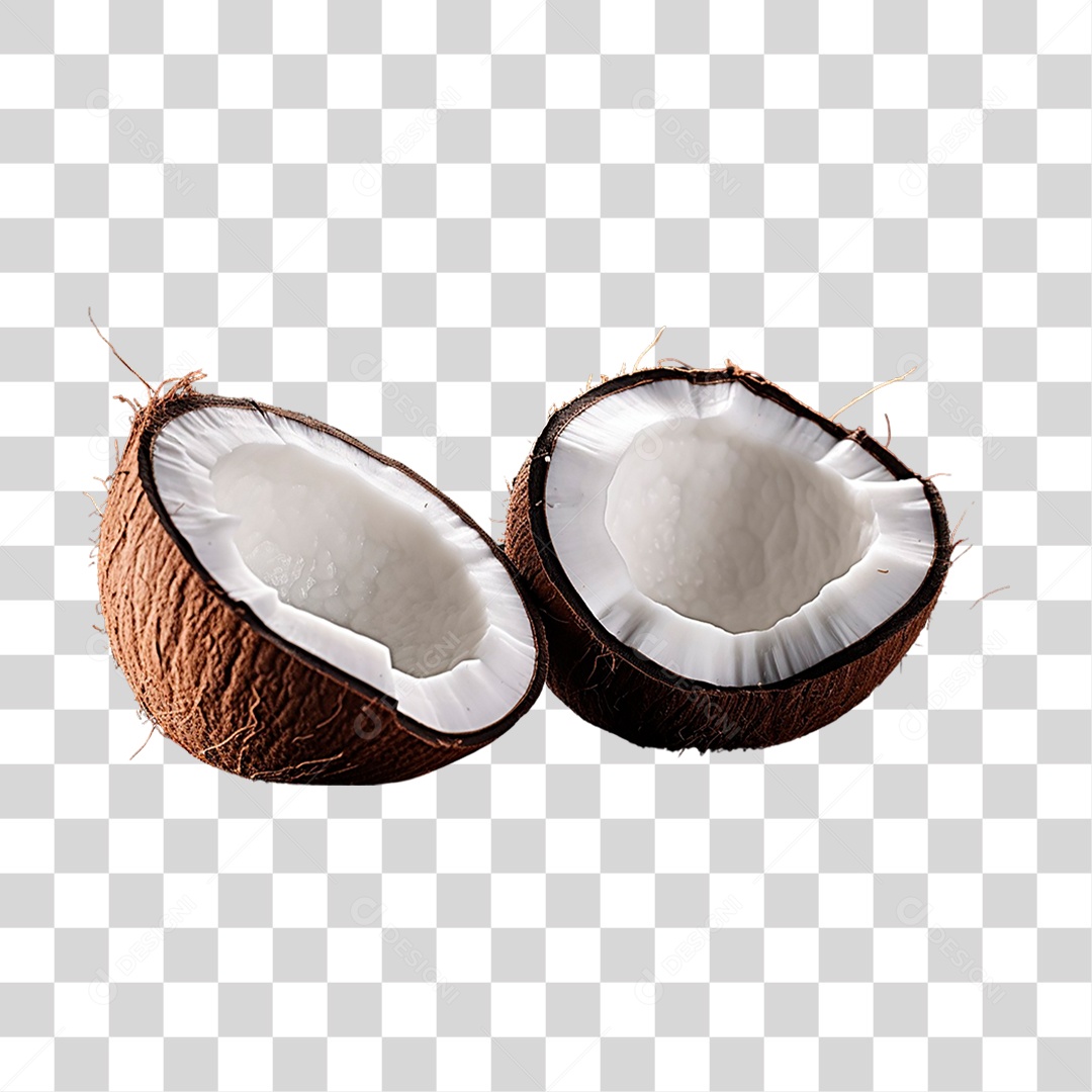 Coco Seco PNG Transparente