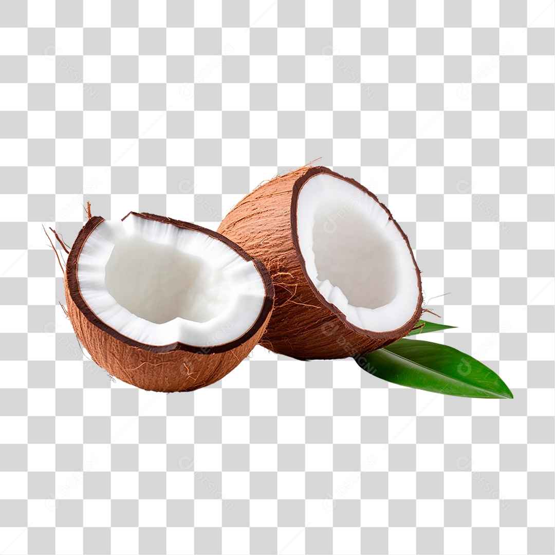 Coco Seco PNG Transparente