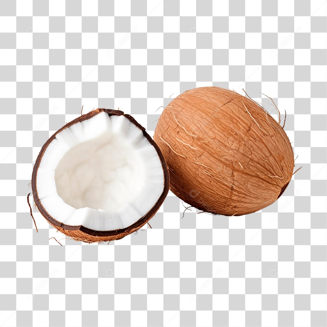 Coco Seco PNG Transparente