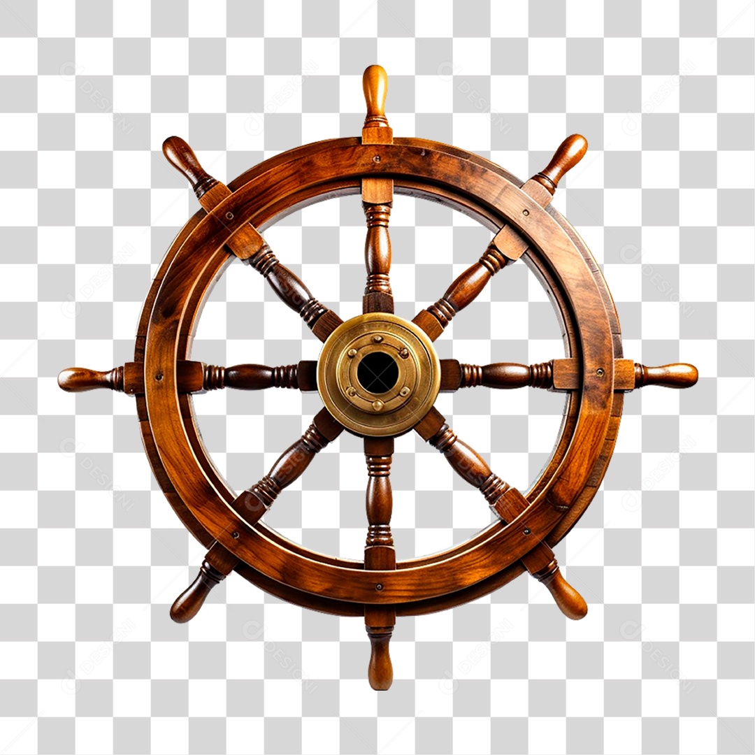 Roda do Leme PNG Transparente