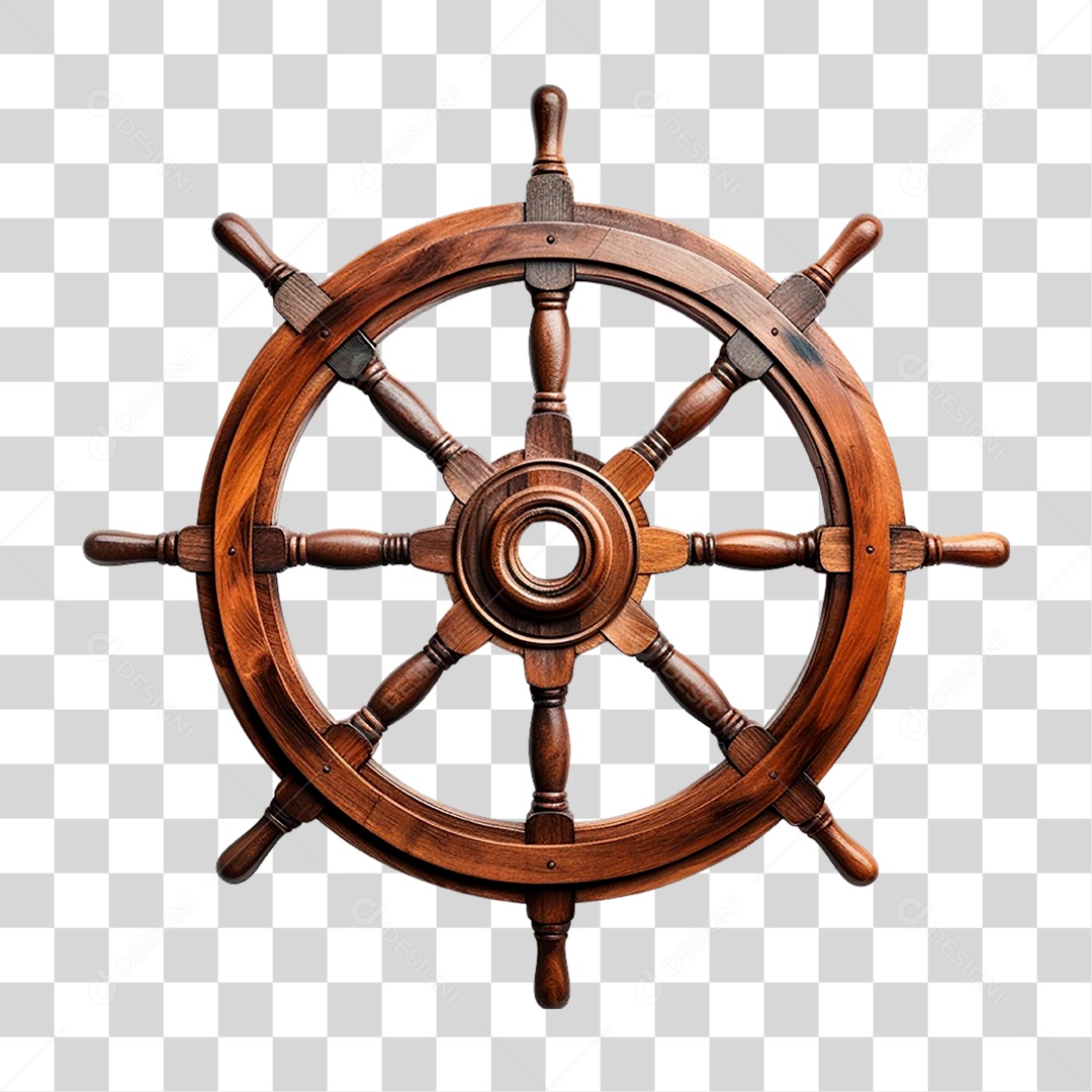 Roda do Leme PNG Transparente