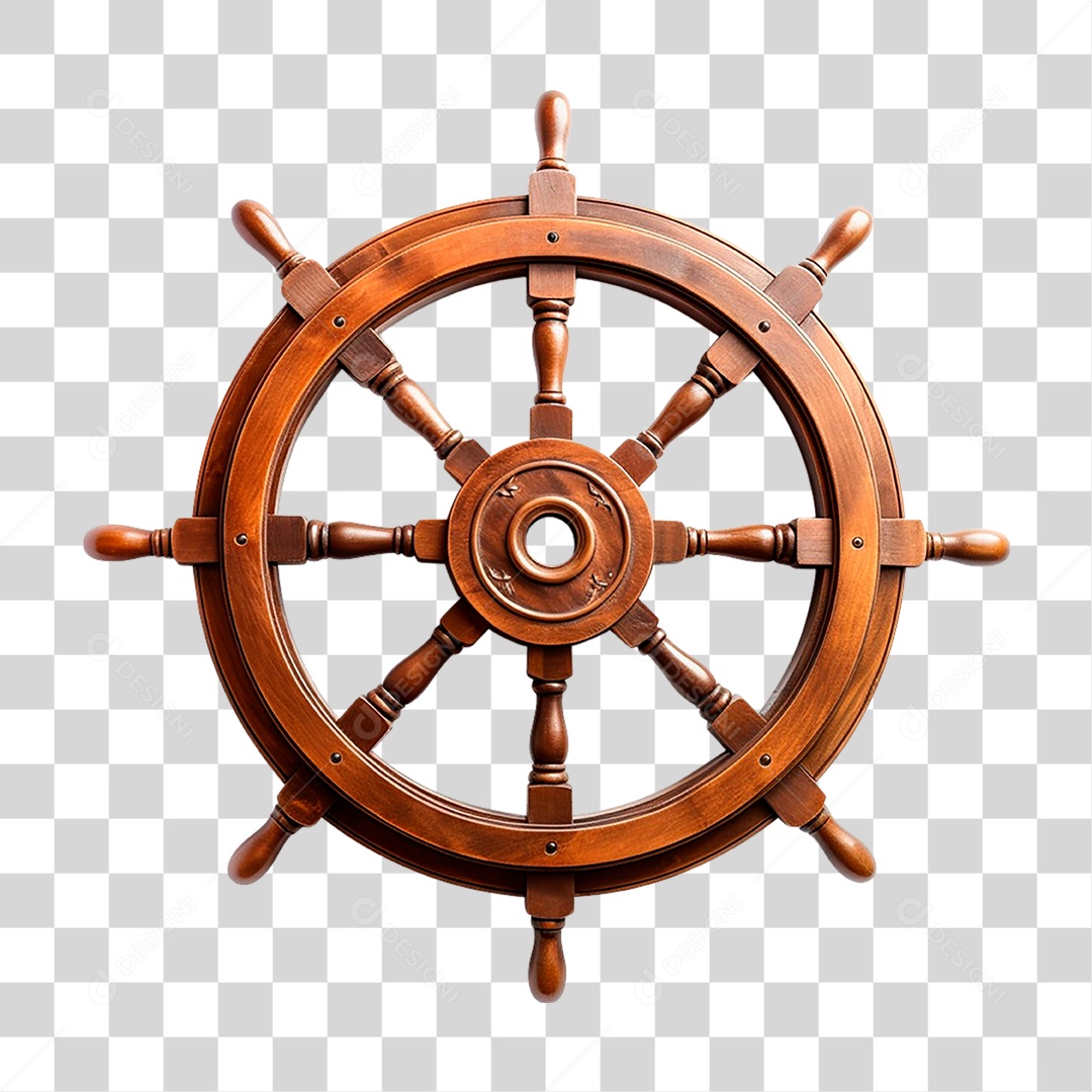 Roda do Leme PNG Transparente