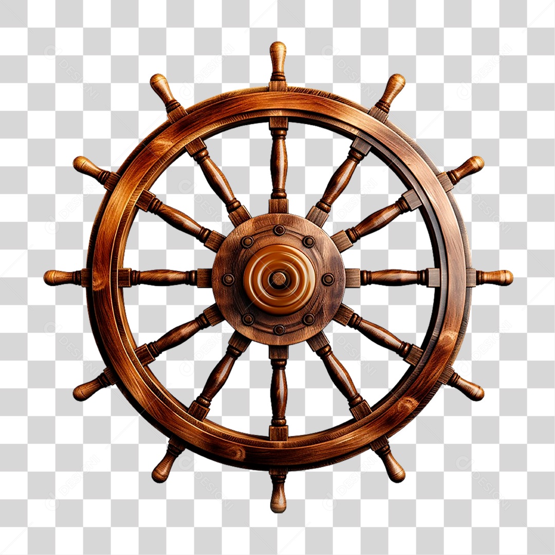 Roda do Leme PNG Transparente