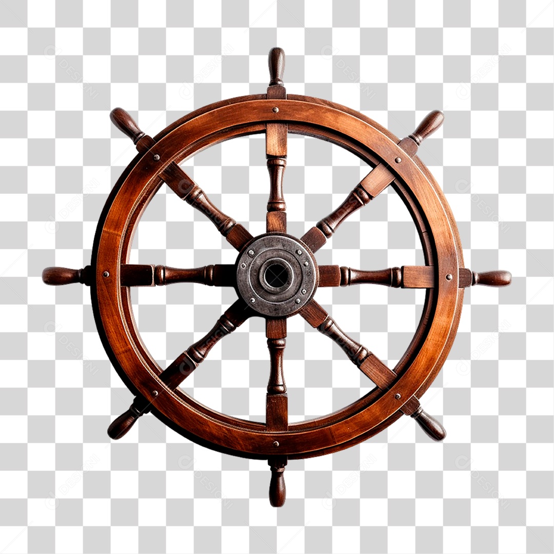 Roda do Leme PNG Transparente