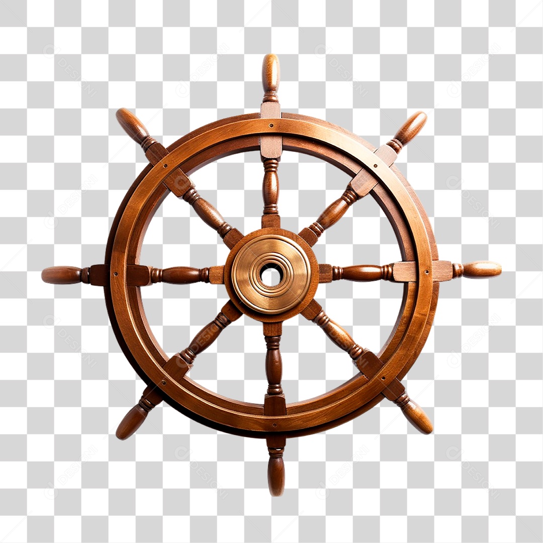 Roda do Leme PNG Transparente