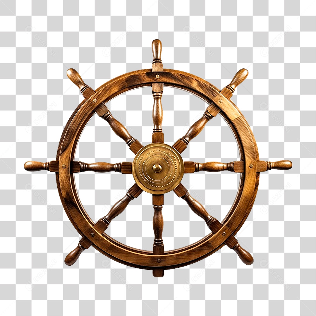 Roda do Leme PNG Transparente