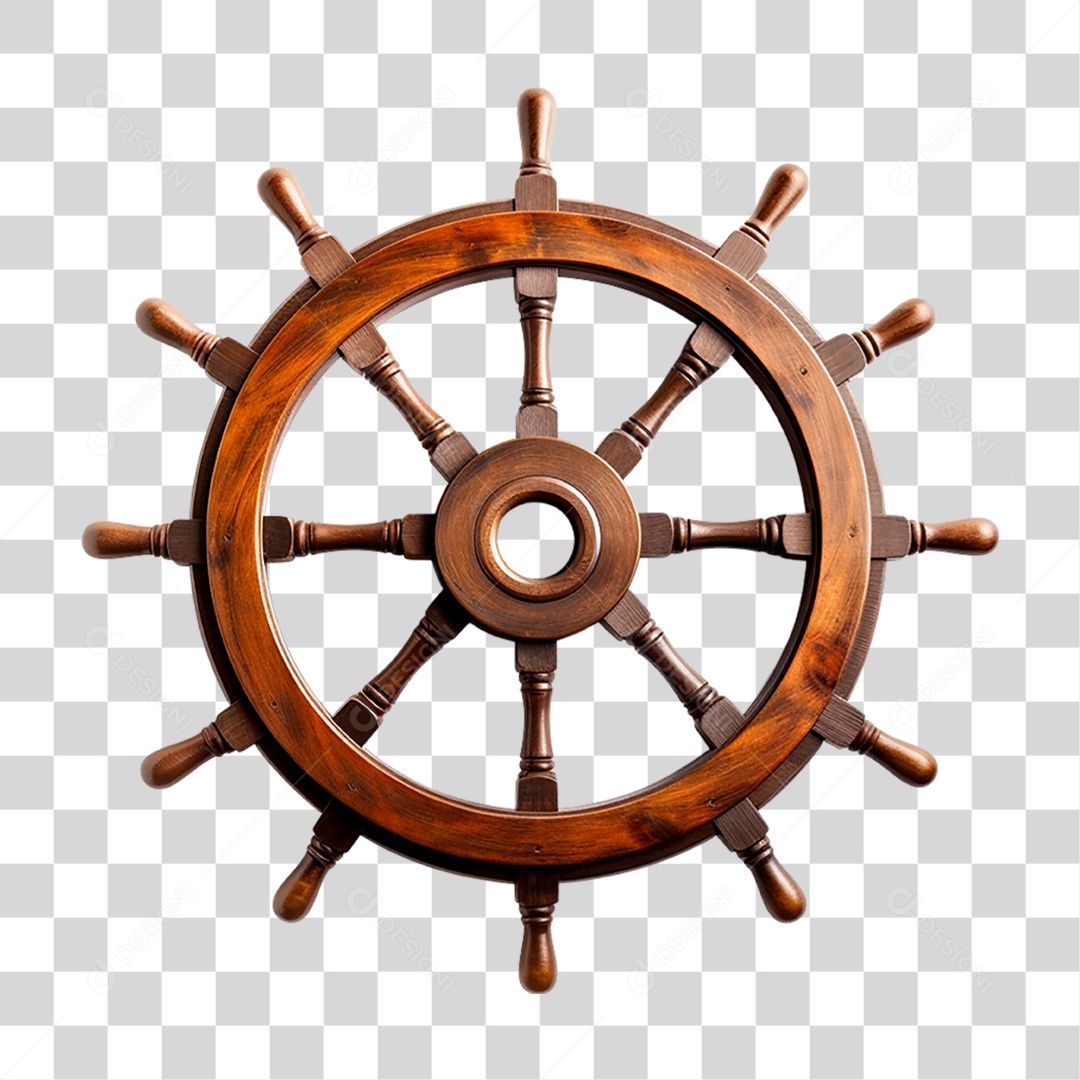 Roda do Leme PNG Transparente