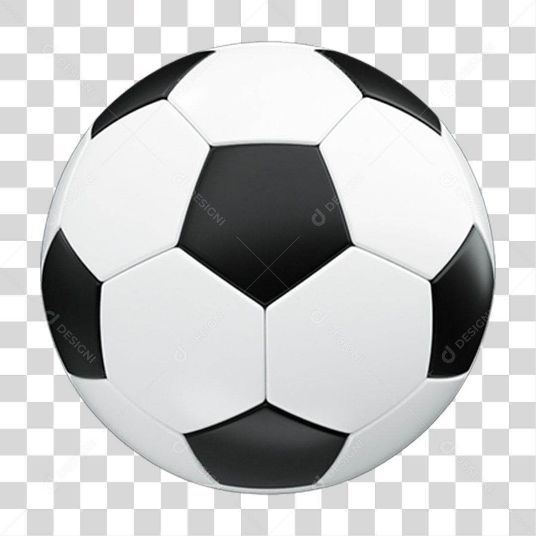 Bola de Futebol PNG Transparente