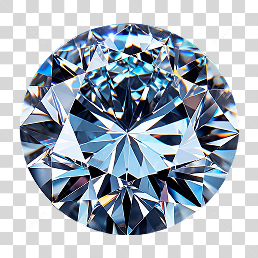 Diamante Brilhante PNG Transparente