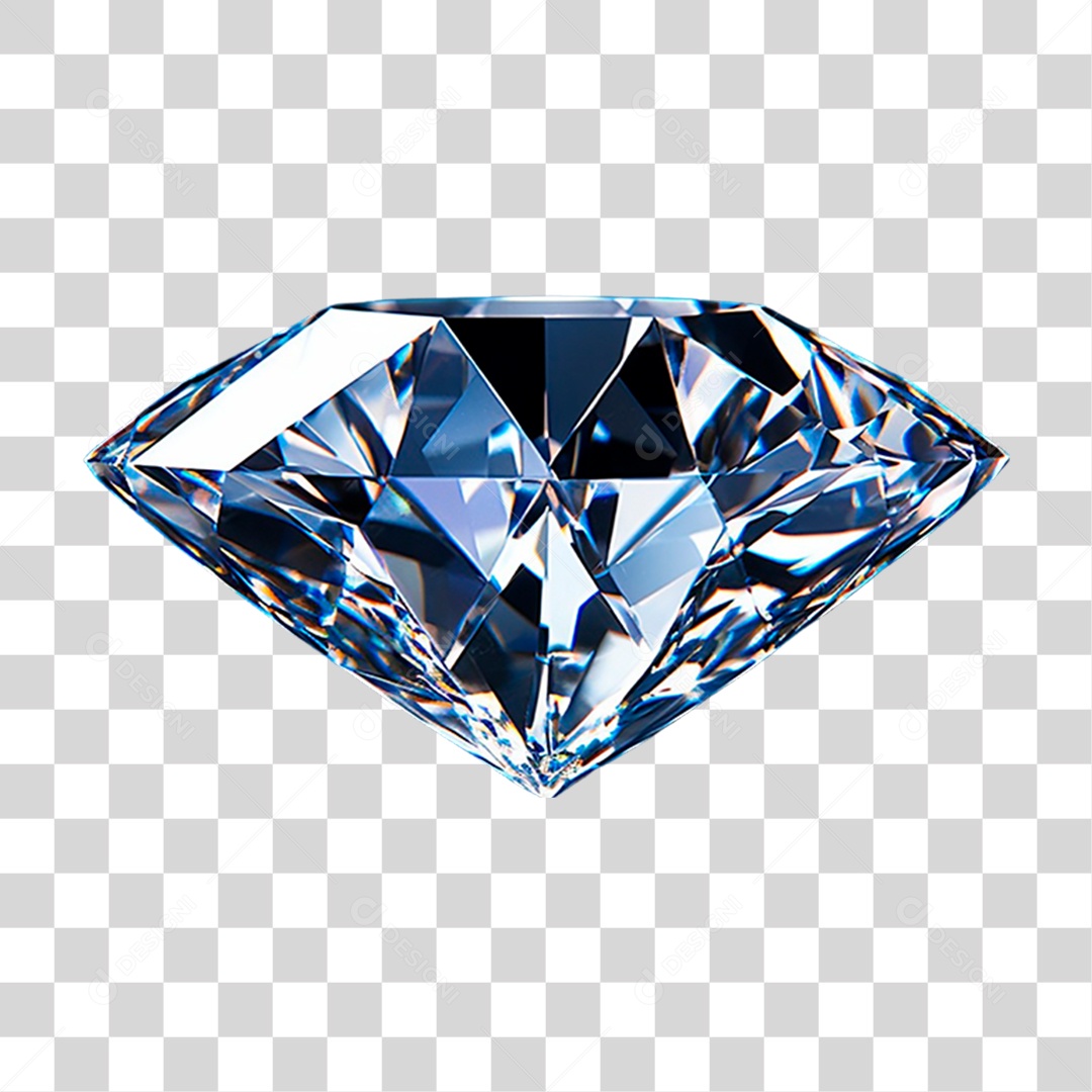 Diamante Brilhante PNG Transparente