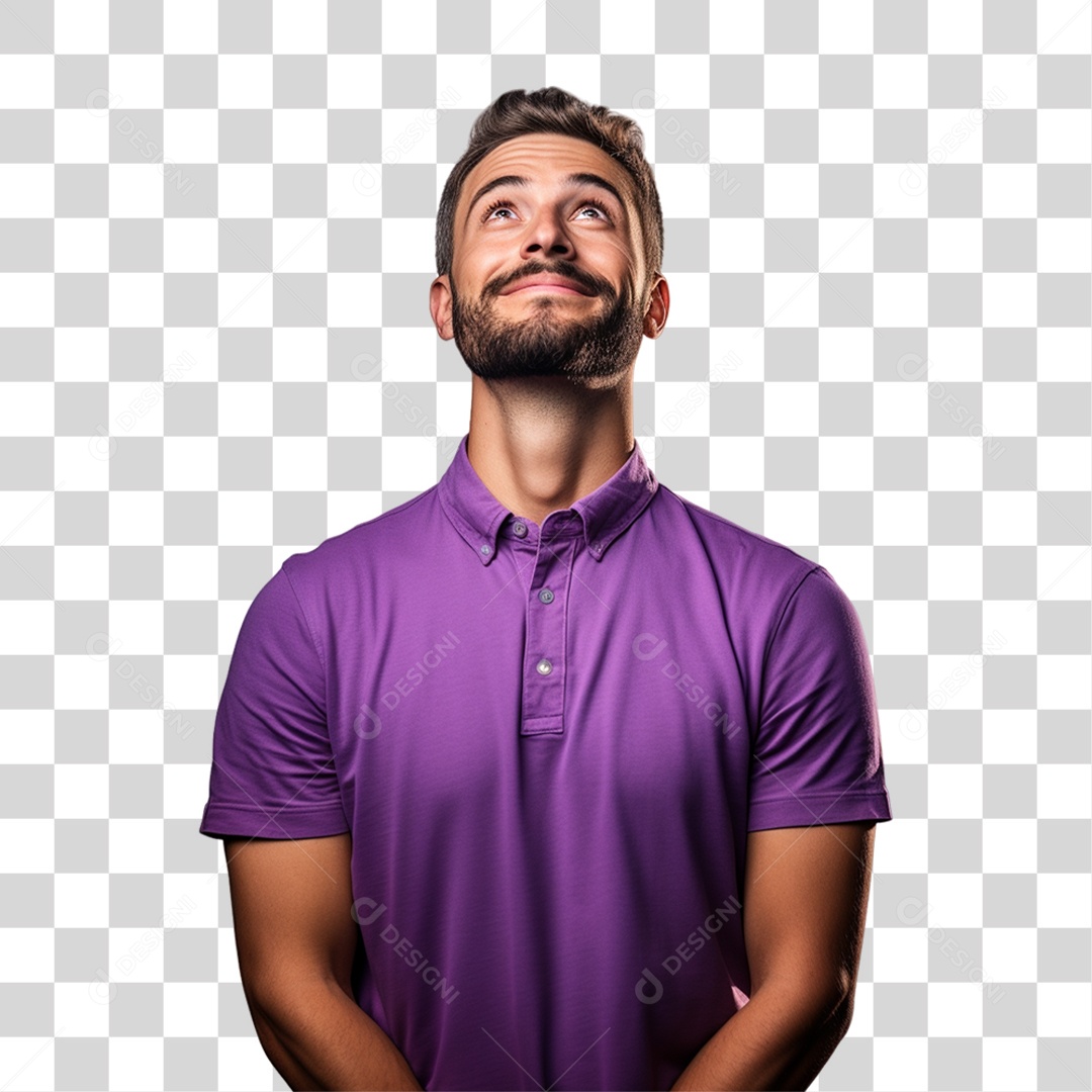 Homem Olhando PNG Transparente