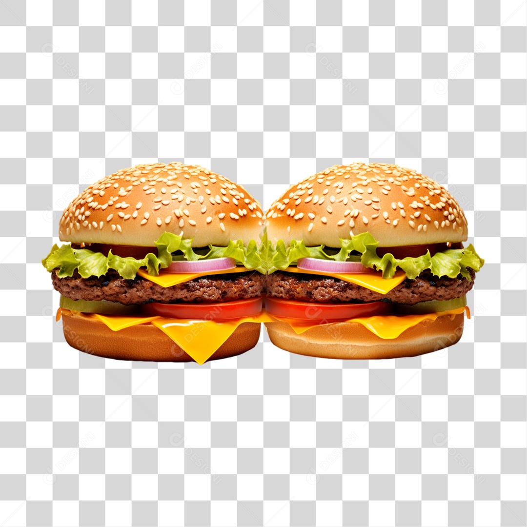 Lanche Sanduiche PNG Transparente