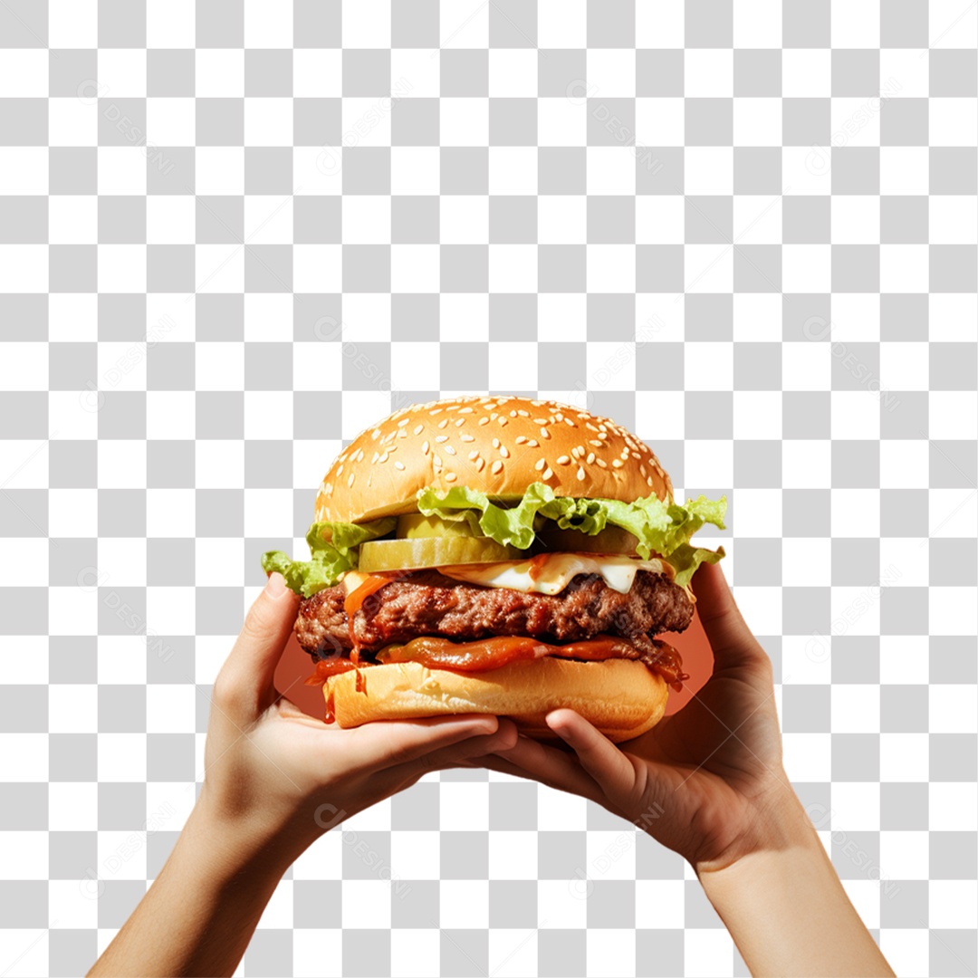 Lanche Sanduiche PNG Transparente