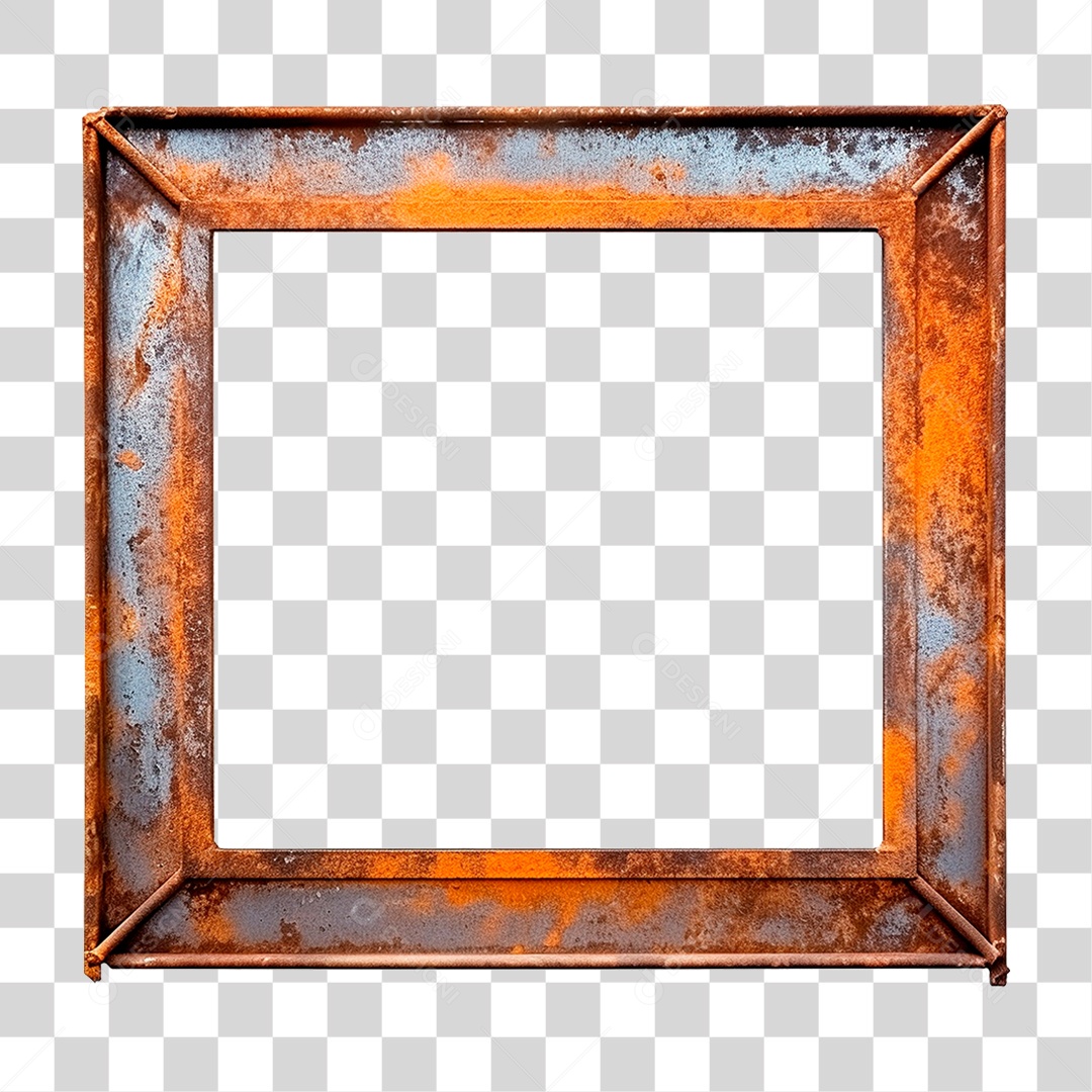 Quadro Metálico PNG Transparente