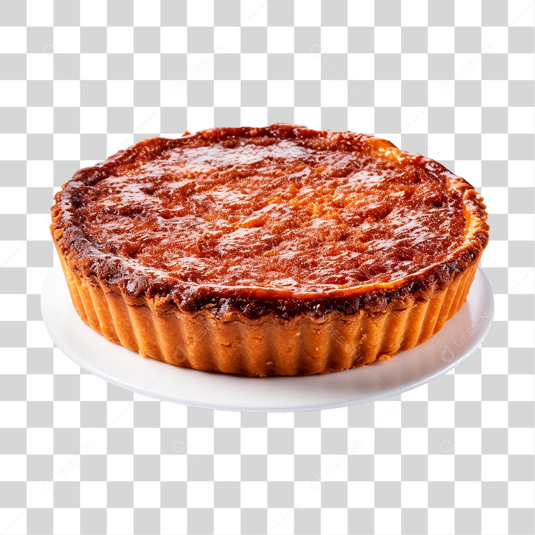 Torta Assada PNG Transparente