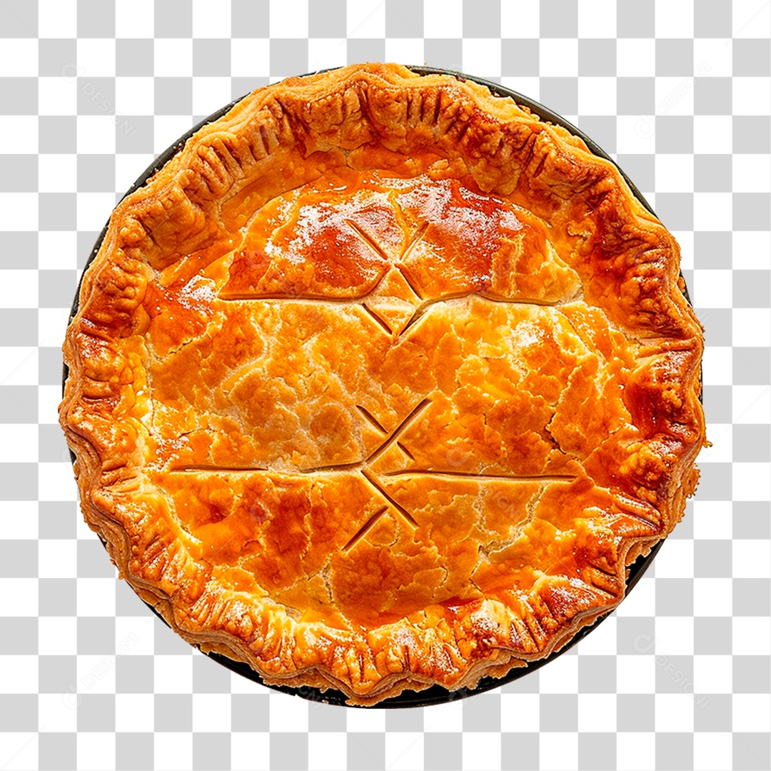 Torta Assada PNG Transparente