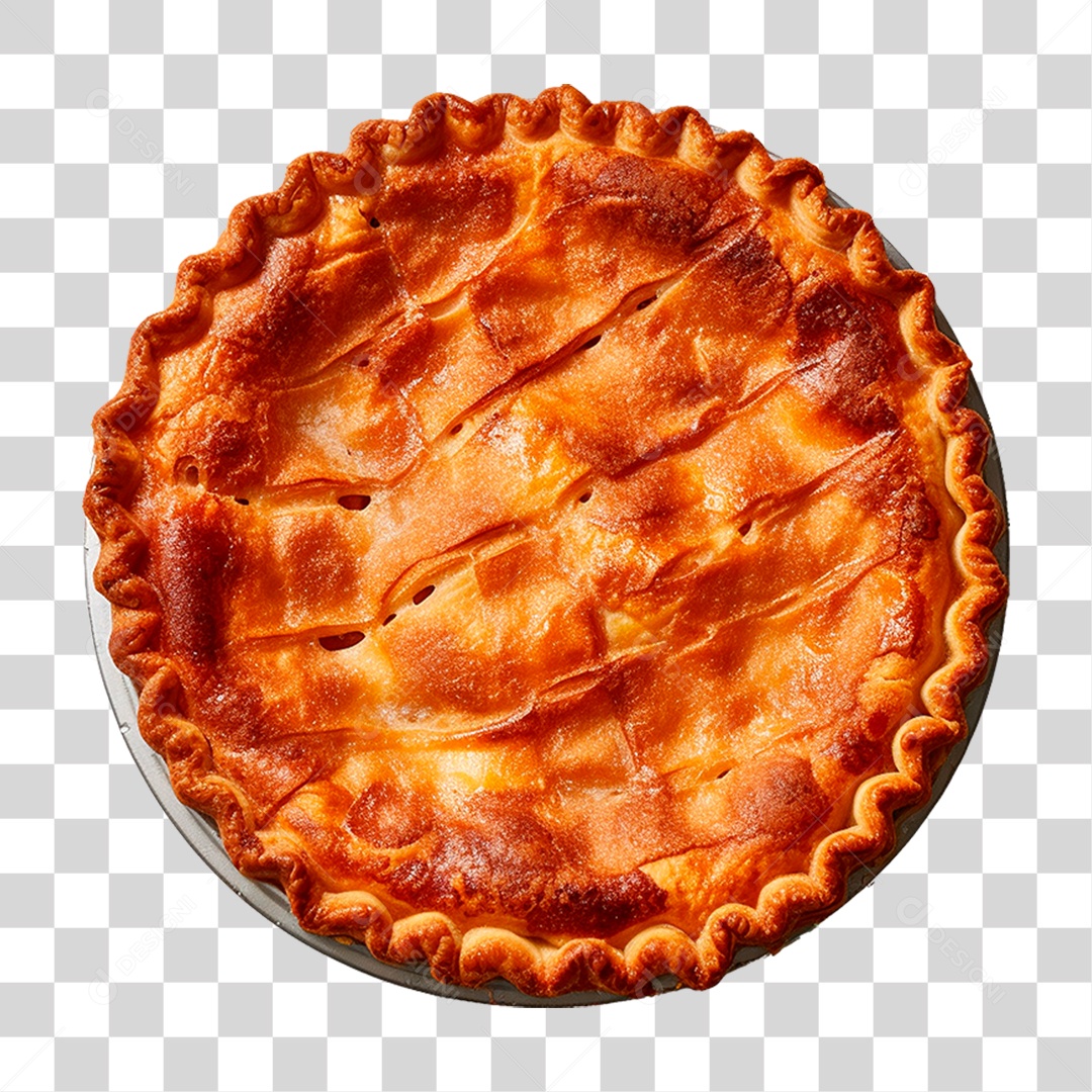 Torta Assada PNG Transparente