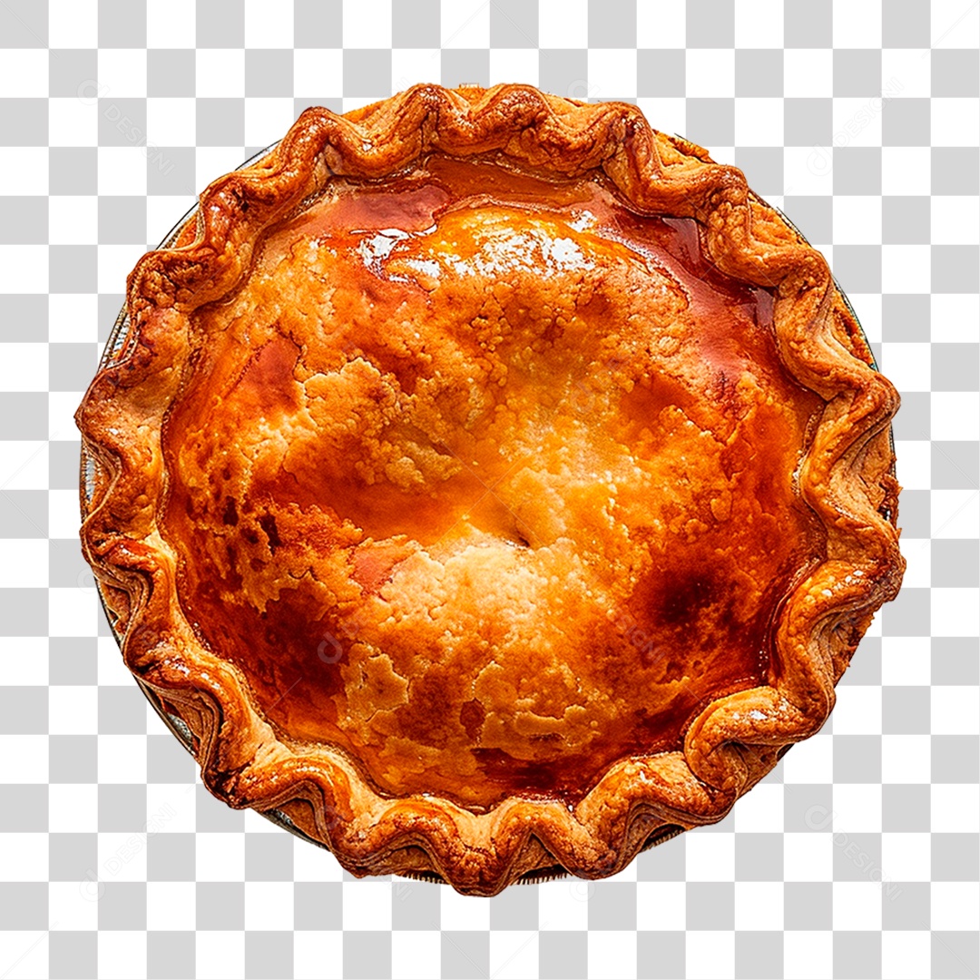 Torta Assada PNG Transparente