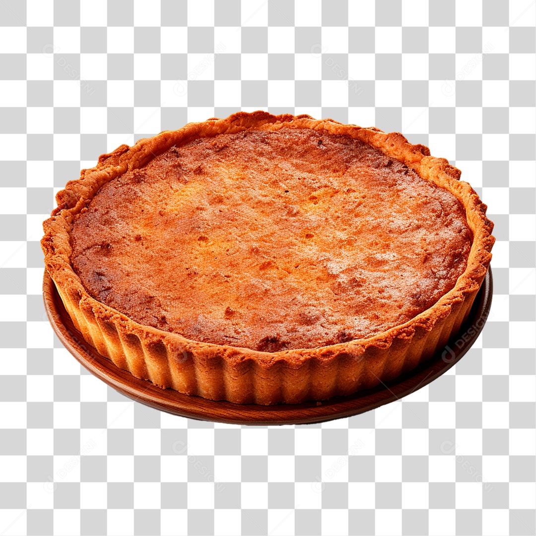 Torta Assada PNG Transparente