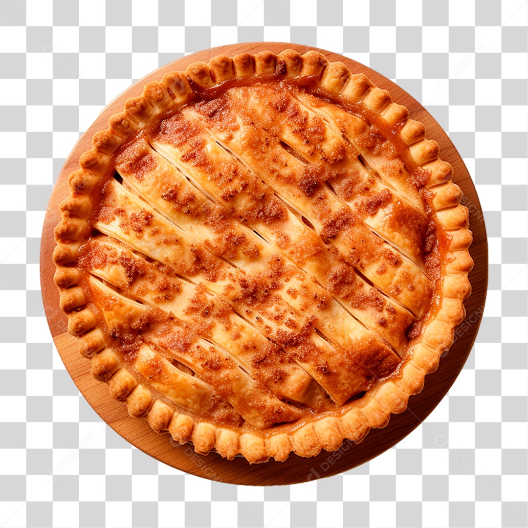 Torta Assada PNG Transparente