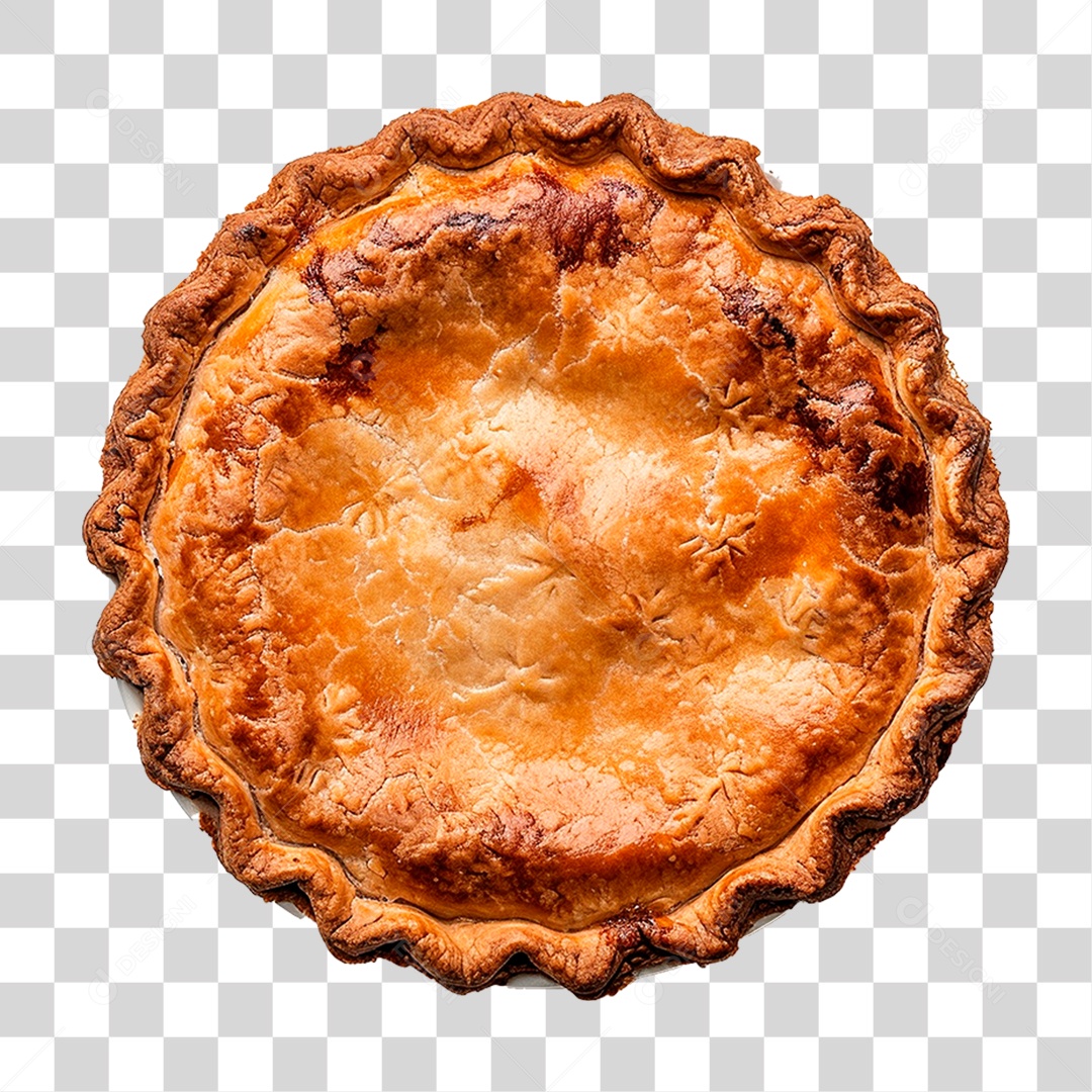 Torta Assada PNG Transparente