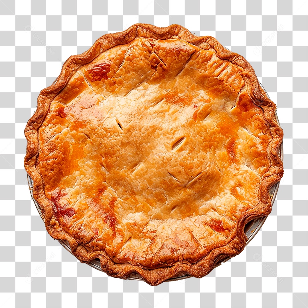 Torta Assada PNG Transparente