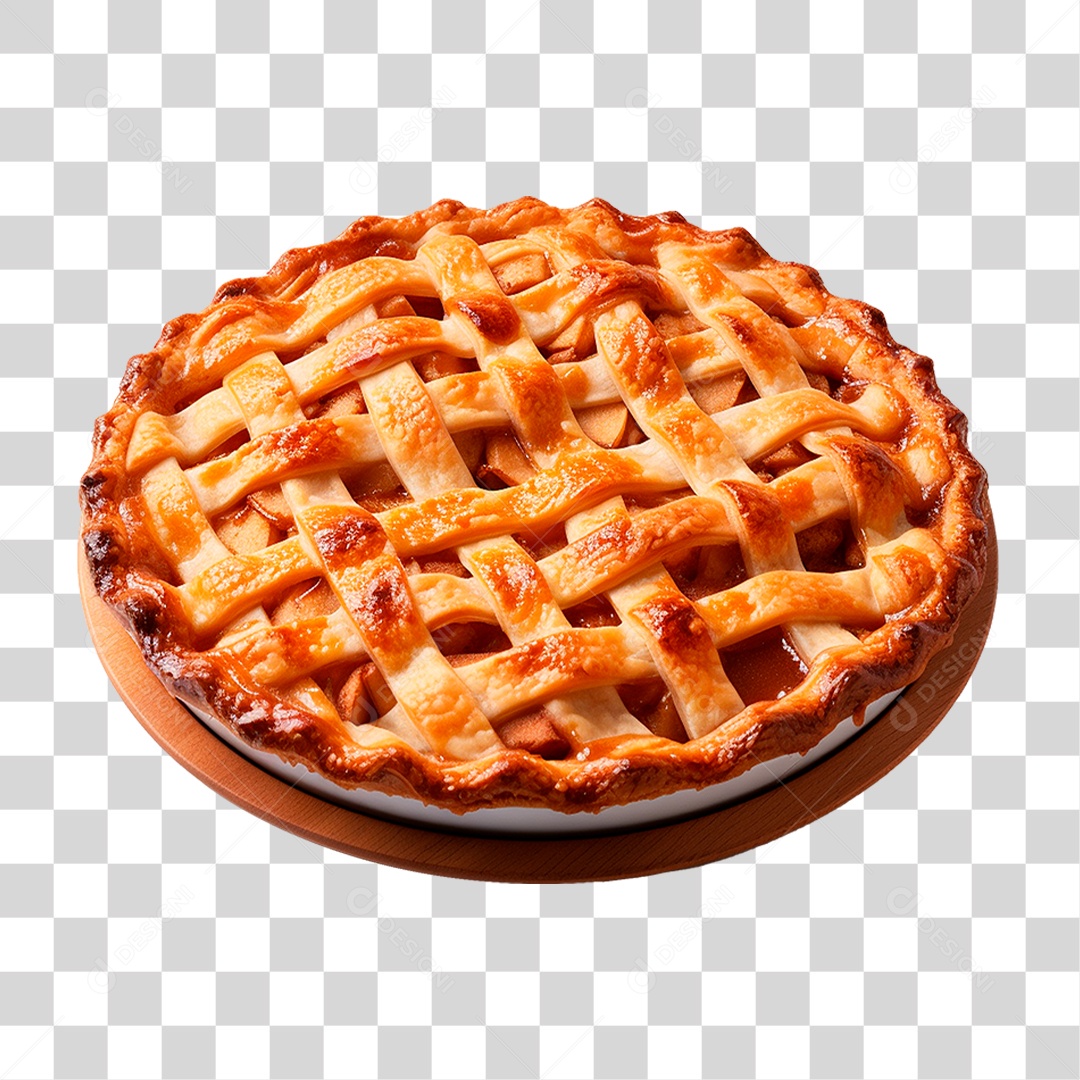 Torta Assada PNG Transparente