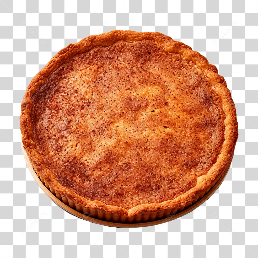 Torta Assada PNG Transparente