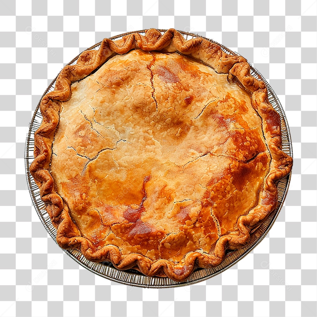 Torta Assada PNG Transparente